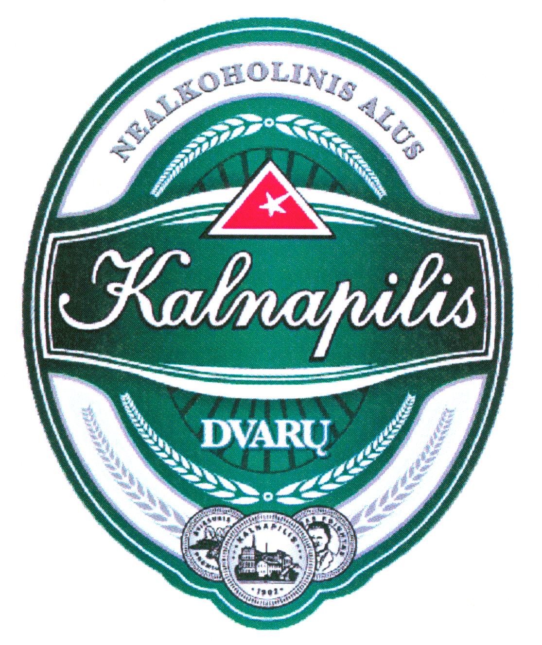 Prekės ženklas: Kalnapilis DVARŲ NEALKOHOLINIS ALUS